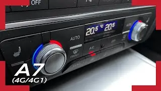 Climatronic Sync options in Audi A7/S7/RS7 C7 (4G/4G1)