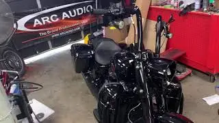 KST Spearhead handlebar install at Cartel Baggers NJ