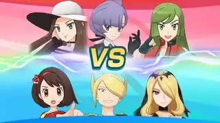 Pok&eacute;mon Masters EX | ( Anni Gloria, Alt Volo, SSR Cynthia ) VS All Ultimate Battles