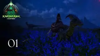 CAÍ NO RAGNAROK DO ZERO! 🦖🔥 ARK Ascended – Começo ÉPICO