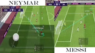 WHO IS THE BEST CURLER!! MESSI OR NEYMAR | eFOOTBALL PES MOBILE 2021#Short
