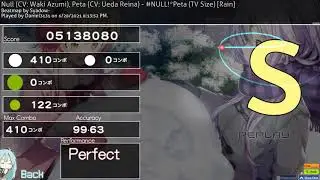 [4.01⭐] Null, Peta - #NULL*Peta [Rain] // osu!catch