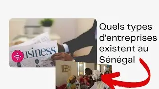 🛑GIE SARL SA... les différents types d'entreprises, explication en détails de Mr INSA TOURE