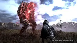 Fighting a Mutant GIANT in Forspoken (Altered Goliath) [PS5 4K Ultra Graphics]