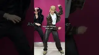 He loves the choreo 😭 #marklee #nct #ateez #kpop #shorts