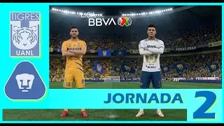 Tigres UANL 🆚 Pumas UNAM|Simulaci&oacute;n|FIFA 22 #gameplay