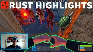 F1 Grenade vs Zerg! Best RUST TWITCH HIGHLIGHTS and Funny Moments