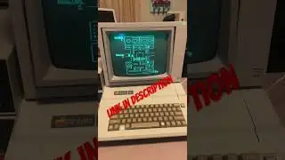 Apple IIe Games! #shorts #retro #retrocomputing #retrogaming #apple
