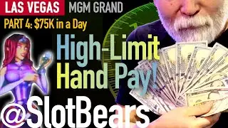 High-Limits Handpay, Diamond Queen, MGM Gold Tier Chase Part 4 - SlotBears