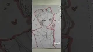 I added a little too much blush at the end&hellip;😭#anime #art #drawing #artist #artoftheday #goviral