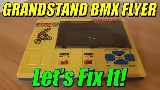 Grandstand BMX Flyer - Retro Hand Held Game - Let's Fix it!