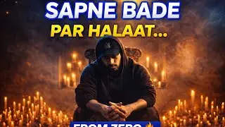 SAPNE BADE 🔥 Motivation Rap | Hindi Rap Song 