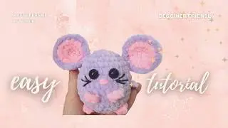 ✨️CUTE ✨️KEYCHAIN IN 25 MINUTES ! #crochetkeychain #plush #begginercrochet