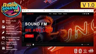 Radio Sound Fm - Todo Players HTML5 ShoutCast, Icecast