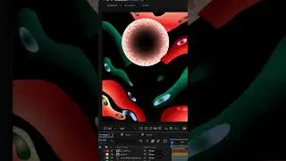 An Animated Portrait✨ #shorts #adobeaftereffects