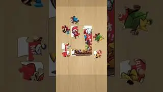 Super Mario Stomps Goomba Fury!! #mario #cartoon @jigsawpuzzleworld280