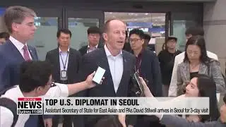 U.S. Assistant Secretary of State for East Asian and PAs David Stilwell arrives...