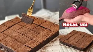Gak nyangka modal ubi jalar 3 ribu rupiah,  jadi coklat mahal, sweet potato Nama Chocolate ala royce