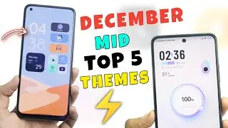 Realme UI 3.0 Top 5 CUSTOMIZATION THEMES - ANDROID 12 THEMES | Realme UI 3.0 Theme for Realme & Oppo