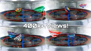 Top 5 Most Viewed Beyblade Battle in Slow Motion! What's the best? ベイブレードバースト