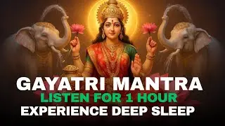 🔴 Gayatri Mantra for Deep Sleep | Listen Before Bed to Calm the Mind & Soul.