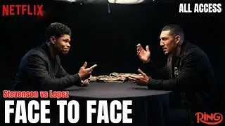 Shakur Stevenson vs Teofimo Lopez &mdash; Raw Face 2 Face Interview Turns Tense
