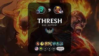 Thresh Support vs Brand - NA Challenger Patch 13.17