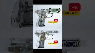 PB vs PM Makarov working animation || The Weapon Zone || #edit #anime #animation #shorts #gameplay