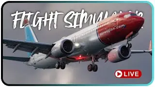 MSFS 2020 🔴| iFLY Max 8 Norwegian Airlines to the Northernmost Airport in the World #msfs2020