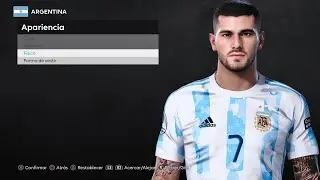 PES 2021 Face Rodrigo De Paul