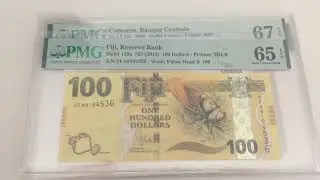 Four contemporary graded banknotes added to the collection