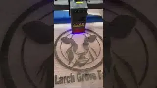 Custom Engraving with falcon2 (short) #crealityfalcon2 #laserengraving #creality #laser
