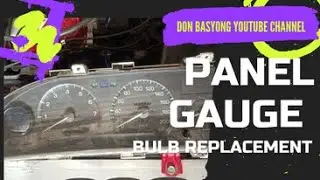 PANEL GAUGE BULB REPLACEMENT #donbasyong
