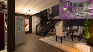 HOUSE FLIPPER- OCEANSIDE VILLA -BEFORE AND AFTER SPEED BUILD