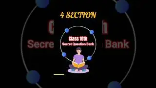 Class 10th - Secret Question Bank 🔥 #cbse #class10th