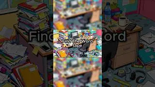 (Click the long video to watch all 20 words) Hidden Word Hunt: Office Desk Disaster &ndash; Tape