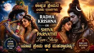 Radha&ndash;Krishna Love ❤️ VS Shiva&ndash;Parvati Love 🔱 | Which is the greatest divine love | Adyah Devotional