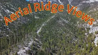 Hiking Wild Horse Ridge: Aerial Views via DJI Air 3S Drone, Mt. Charleston, Spring Mountains