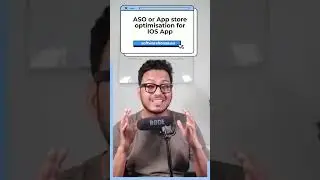 ASO or App store optimisation for IOS App