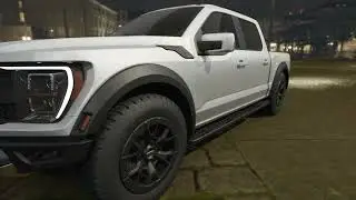 Avery Dennison AD1095 Gloss Light Grey Ford F150 Raptor Wrap