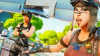 My Renegade Raider Random Duo was TOXIC 😷 (Really Toxic...)