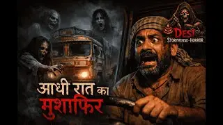 Raat ka mushafir | Truck driver ki aapbiti | Desistoryverse-Horror #trending #viralvideos #horror