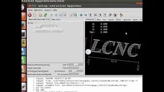 TEXT milling Without CAD/CAM Direct on Machine Controller Linuxcnc