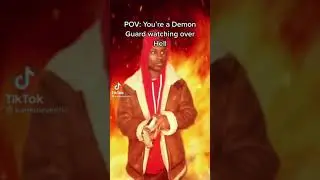 When your just chillin in hell and you see LIL NAS X pole dancing (TikTok Video)