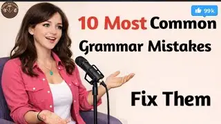 10 most common English Grammar mistakes ⭐@EasyConversationPodcast  #youtube #video 