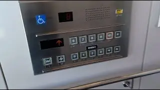 ★加減速強め★溝の口ノクティプラザのシースルーエレベーター