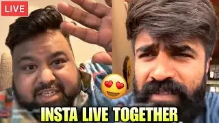 Goldy Bhai Live With Ghatak And Trolling Each Other😂