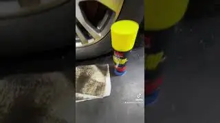 Blooming tires brown tires cleaning up deep clean #goldenlegacyautodetailing #wheelsntires #diy
