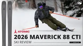 2026 Atomic Maverick 88 CTI Ski Review with SkiEssentials.com