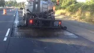 Paving SR 509 in Burien, WA
